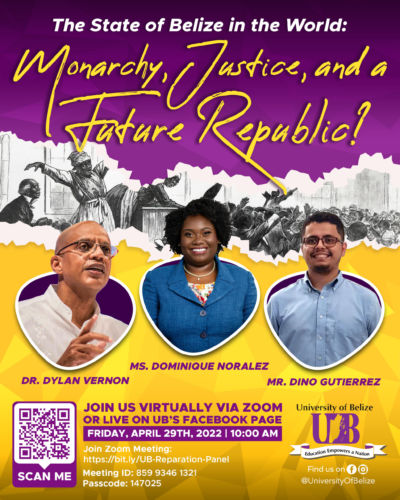 Join the Conversation – The State of Belize in the World: Monarchy, Justice, and a Future Republic?